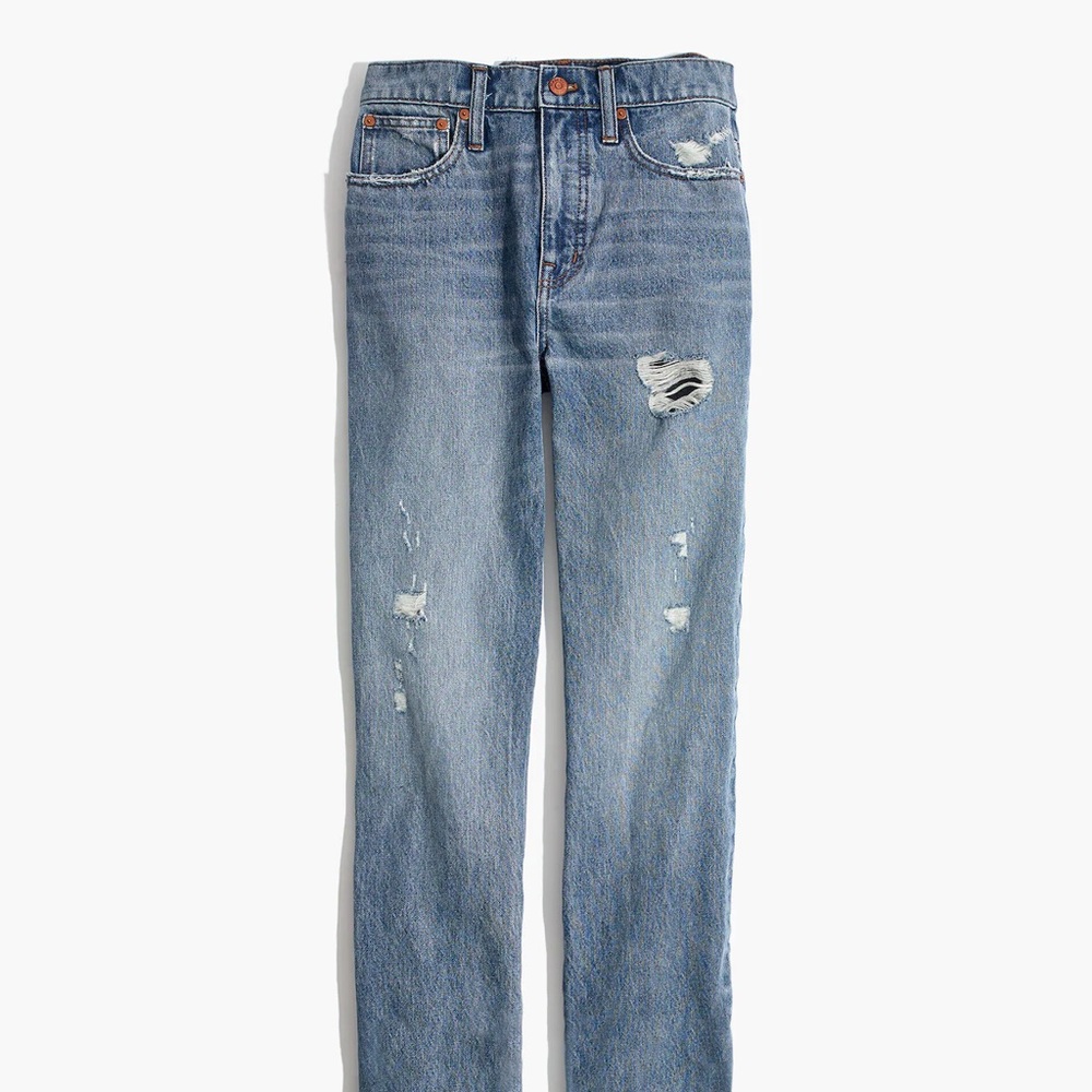 Madewell Classic Straight Jean - Picture 8 of 9